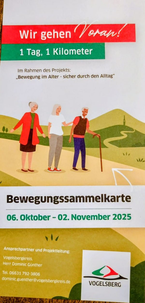 Die Bewegungskarte